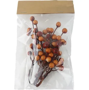 Větvička s bobulemi, 6 ks X7538