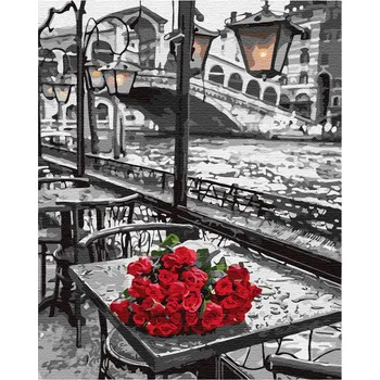 Obraz Obrázek k VYBARVOVÁNÍ PODLE ČÍSEL Na Rámu ARTNAPI