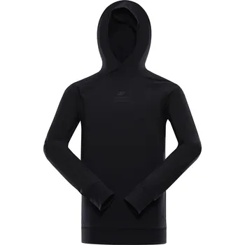 Pánská mikina Pánská rychleschnoucí mikina ALPINE PRO LIGHT černá XS