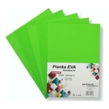 Set školních potřeb Pianka standard A4 Eva zielona 5szt