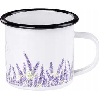 Hrnek Prima Deco Levandulový kov 350 ml