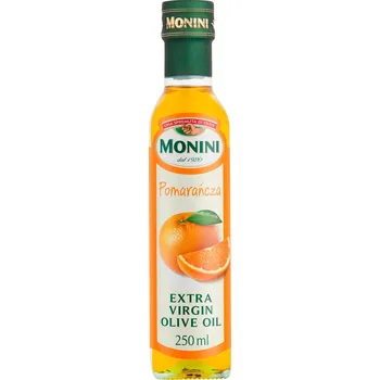Rostlinný olej Extra panenský olivový olej s příchutí pomeranče Monini 250 ml