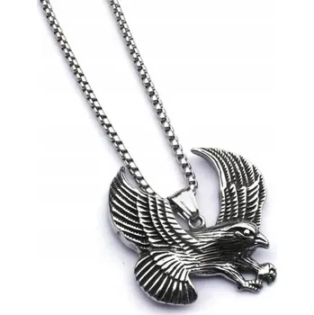 Náhrdelník Náhrdelník Eagle - Stříbrná KP-33484