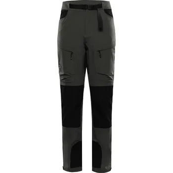 Pánské kalhoty Pánské softshellové kalhoty ALPINE PRO AKAN 2 zelená 52