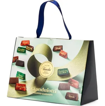 Čokoláda Venchi Luxusní dárková taška plná pralinek Gianduiotti
