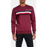 Pánská bordo mikina Tommy Hilfiger - Velikost S, Barva Červená M564856 MW0MW14758