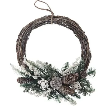 Vánoční dekorace Věnec dekorační P2370