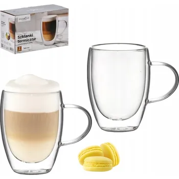 Sklenice Sklenice na kávu BACKHOME 340 ml 2 ks