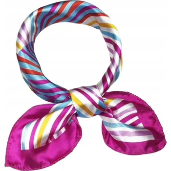 Šátek Šátek Stripes - Růžová/Modrá KP-33896