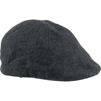Kšiltovka ČEPICE CAMEL ACTIVE FLAT CAP GREY MELANGE