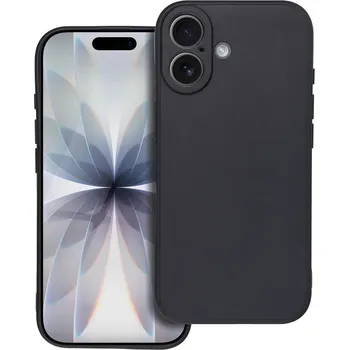 Pouzdro na mobilní telefon OEM Pouzdro na iPhone 17 černé – matné TPU, tenké, antishock