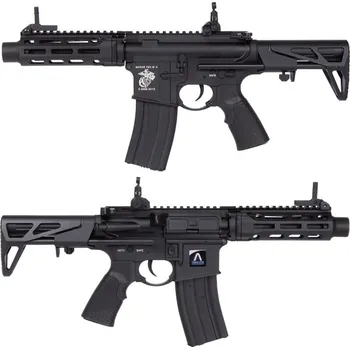 Airsoftová zbraň E&C Airsoftová zbraň Daniel Defence M4 PDW (EC-645-1) - černá