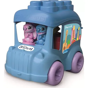 Hračka pro nejmenší CLEMENTONI Soft Clemmy Autobus Angel a Stitch