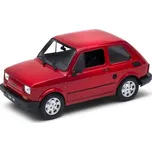 Welly Fiat 126p Maluch 1:21 červená