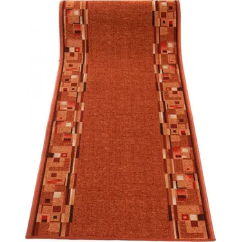 Koberec Běhoun Dalas terakotový 67 cm