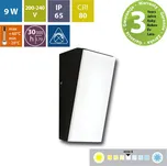 McLED ML-513.027.19.0 LED svítidlo Kronos, 9W, 4000K, IP65, černá barva