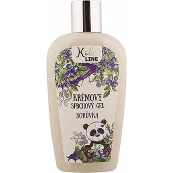 Sprchový gel Bohemia Gifts Dětský krémový sprchový gel 250 ml borůvka