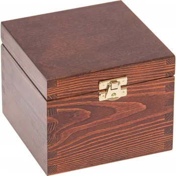 Obraz Krabice s víkem v odstínech hnědé a béžové