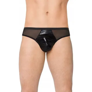 Kalhotky Černé Sexy Tanga pro Muže SoftLine 4517 XL