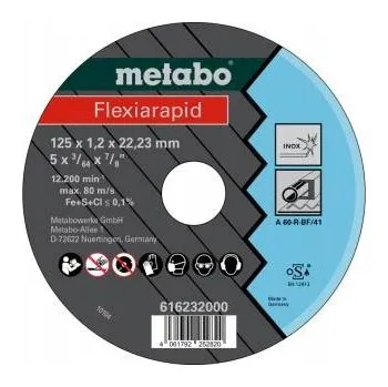 Řezný kotouč METABO Řezný kotouč Flexiarapid 125x1.2x22.23 mm Inox, TF 41 616232000