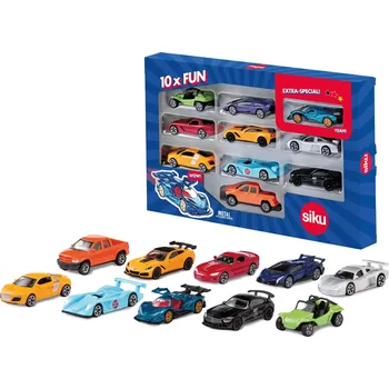 autíčko Siku Sada autíček Set 10 sportovních aut