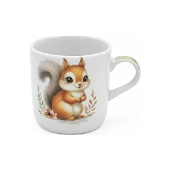Hrnek dětský porcelán 230ml VEVERKA