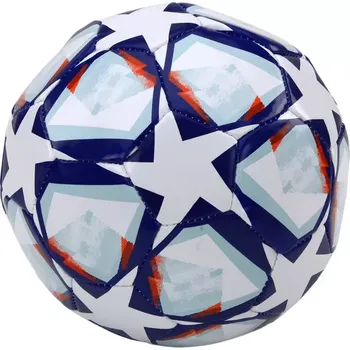 Fotbalový míč Fotbalový míč velikost 5 zelený s barevným vzorem