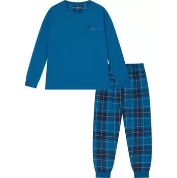 Pánské pyžamo Pánské bavlněné pyžamo WOLF S2S2576 petrolel.XXL