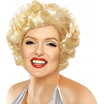 Paruka PARUKA MM MARILYN BLOND KREPATÉ VLASY MONROE
