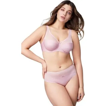 Podprsenka Nevyztužená podprsenka Alles Havana M Pink Růžová 80C