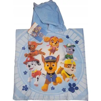 Tlapková patrola pončo ručník osuška 50x100 cm