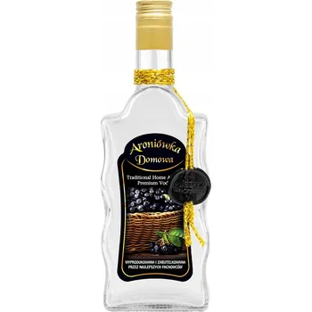 Láhev s vlnitým dekorem 500ml DOMÁCÍ ARONIE