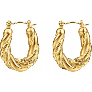 Náušnice Náušnice Clementina - Zlatá KP-33513