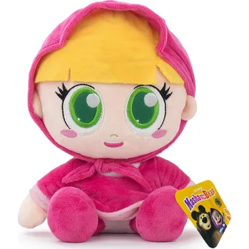 plyšák Máša a medvěd PLYŠOVÁ HRAČKA MÁŠA 22 CM HOLČIČKA MÁŠA PLYŠÁK PANENKA