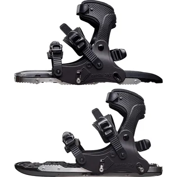 Zimní sport COMBO SKI 2v1 Kombinace sněžnic, mini-lyží a nesmeků ČERNÁ