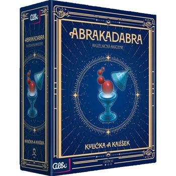 Společenská hra Albi Abrakadabra Kouzelnická akademie Kulička a kalíšek