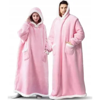 deka DEKA oversize mikina Silná MIKINOVÁ DEKA 2v1 XXL Vzor KOČKY Plyšová Mikino-Deka