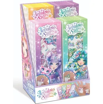 kreativní sada dočasná tetování nebulous stars – 50 ks pro děti