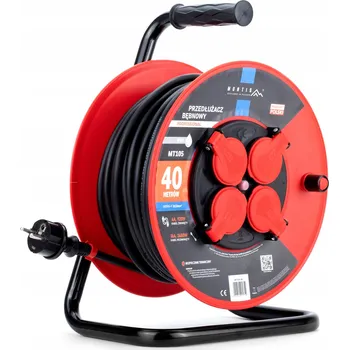 Napájecí kabel PRODLUŽOVACÍ KABEL BUBNÍK PROFESIONÁLNÍ 40m 3x1,5 IP44