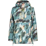 Dámská lyžařská/snowboardová FUNDANGO BIRCH XS Tmavě zelená, Černá, Béžová