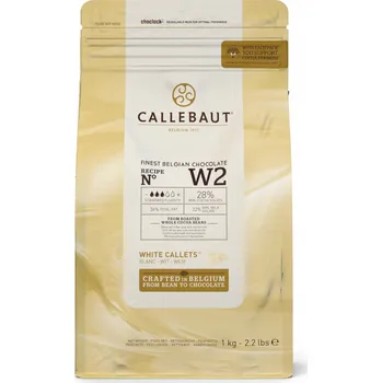 Čokoláda Bílá čokoláda 28% Callebaut Recipe W2 1kg