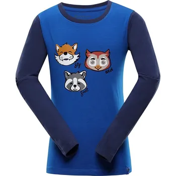 Dětské triko Alpine Pro TOWERO 3 - modrá / 128/134