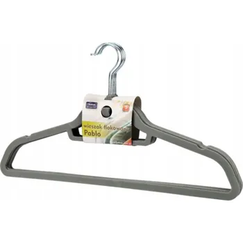 Věšák Šatní ramínko plastový Galicja odstíny šedé