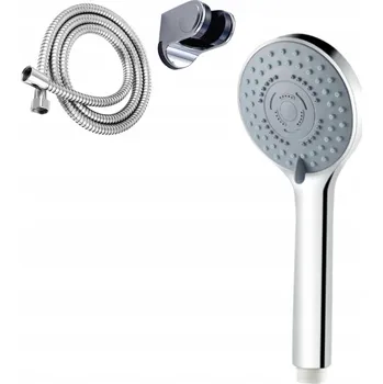 Sprchový set SPRCHOVÁ HLAVICE RUKOJEŤ S DRŽÁKEM HADICE SPRCHOVÝ SET