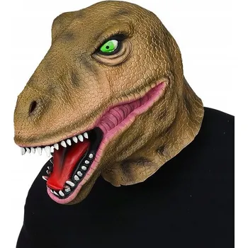 Karnevalová maska Maska na obličej Widmann latex zvířata hnědá