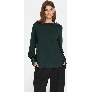 Dámská halenka BY INSOMNIA BLŮZA S ŠIROKÝM VÝSTŘIHEM REY M