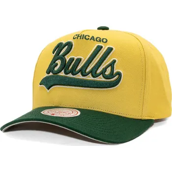 Kšiltovka Kšiltovka Mitchell & Ness - Harvest Gold Pro Crown - Chicago Bulls - Gold/Green