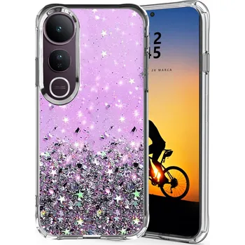 Pouzdro na mobilní telefon Zadní Kryt WWW pro Vivo V50 Lite fialový