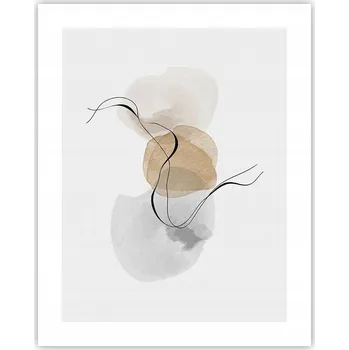 Obraz Obraz plakát na zeď bez rámu 40x50 abstrakce plakáty do obýváku ložnice