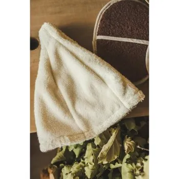 Čepice do sauny 100 % bavlna krémová